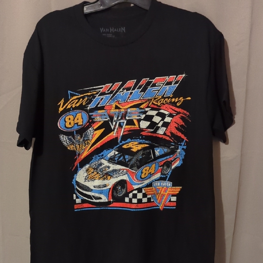 Van Halen Racing Graphic T-Shirt - Picture 2 of 2